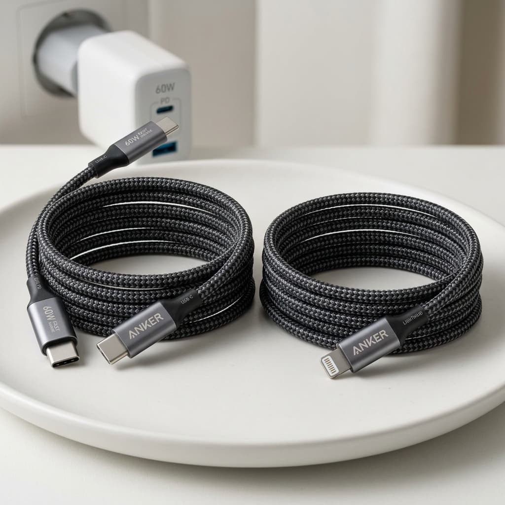 Anker Braided 60W Fast Cables