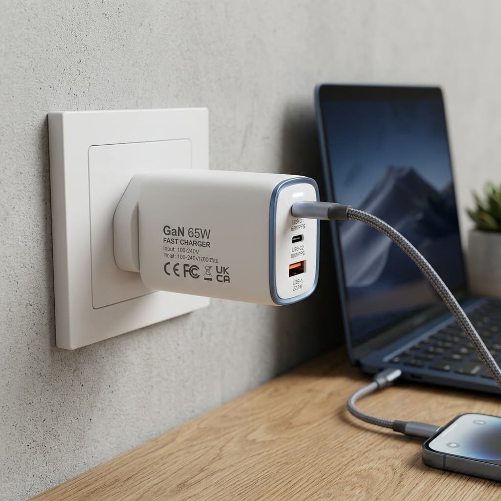 Anker GaN 65W Multi-Port Fast Charger