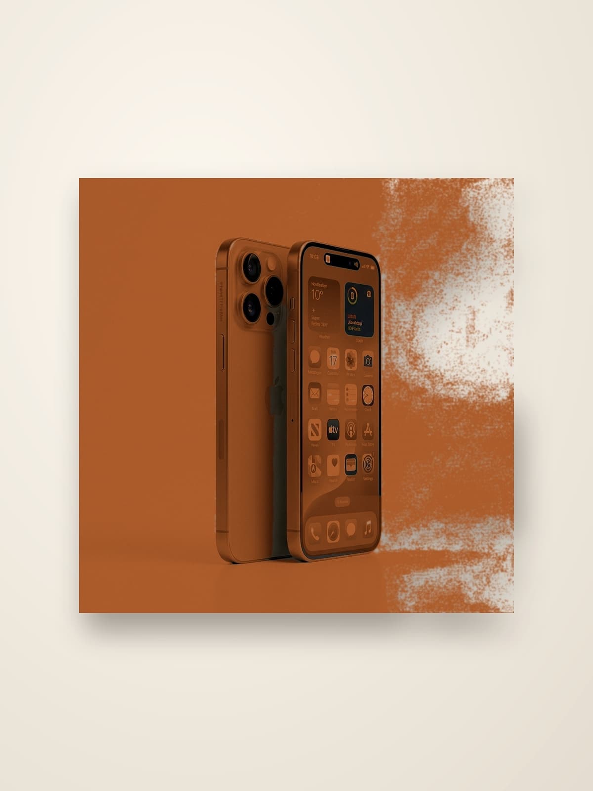 Saddle Caramel Leather Case